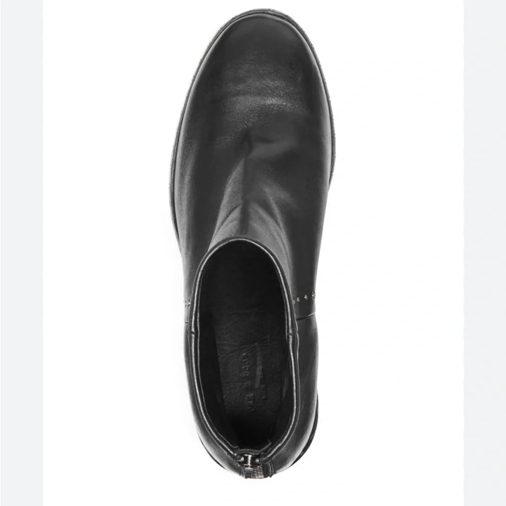 Rag & Bone Willow Stud Black Leather Ankle Boots. New In Box! Sz 5 - Picture 4 of 10